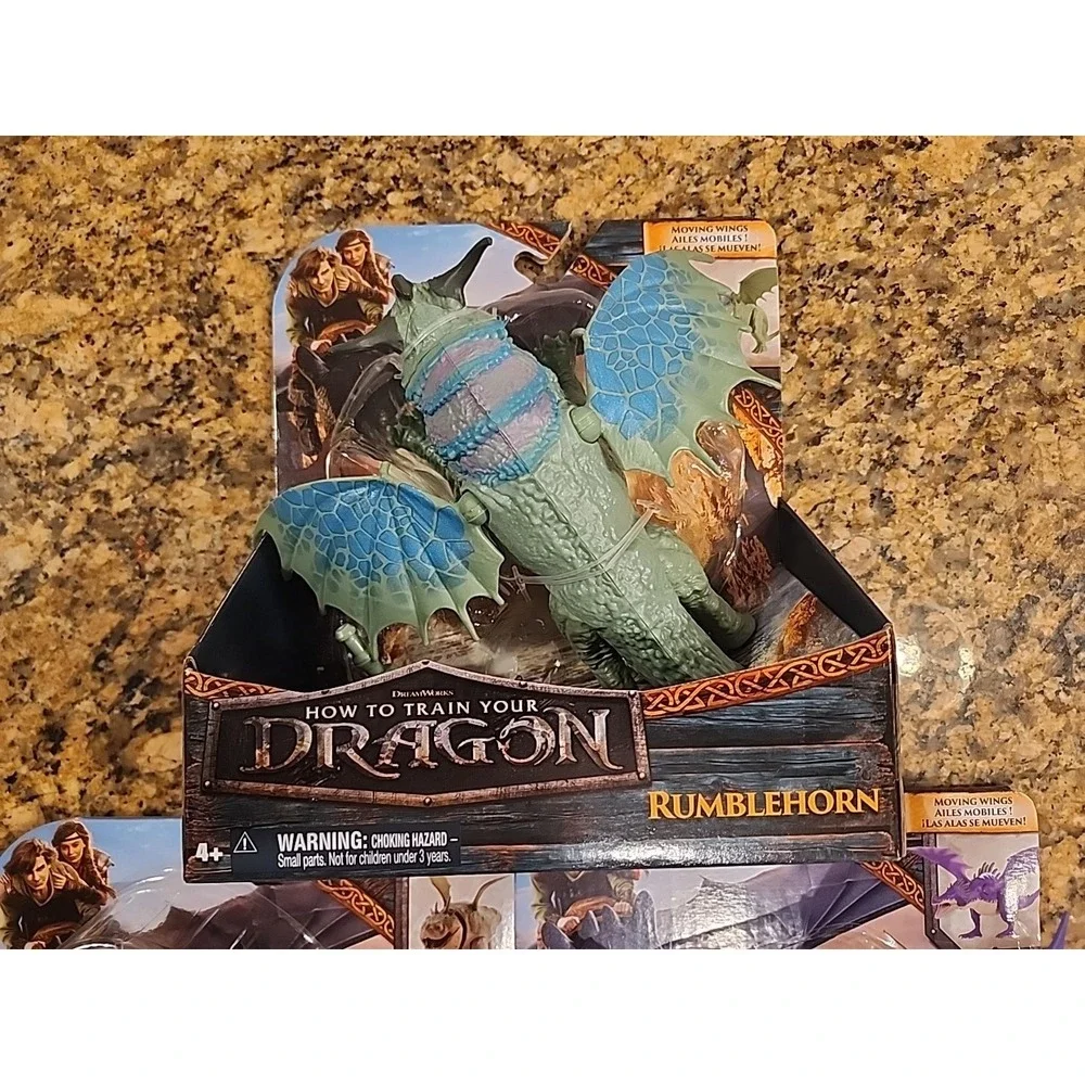 Dreamworks How To Train Your Dragon 2025 Skrill,‎ Gronkle & Rumblehorn